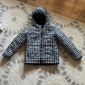 Girls reversible North face coat